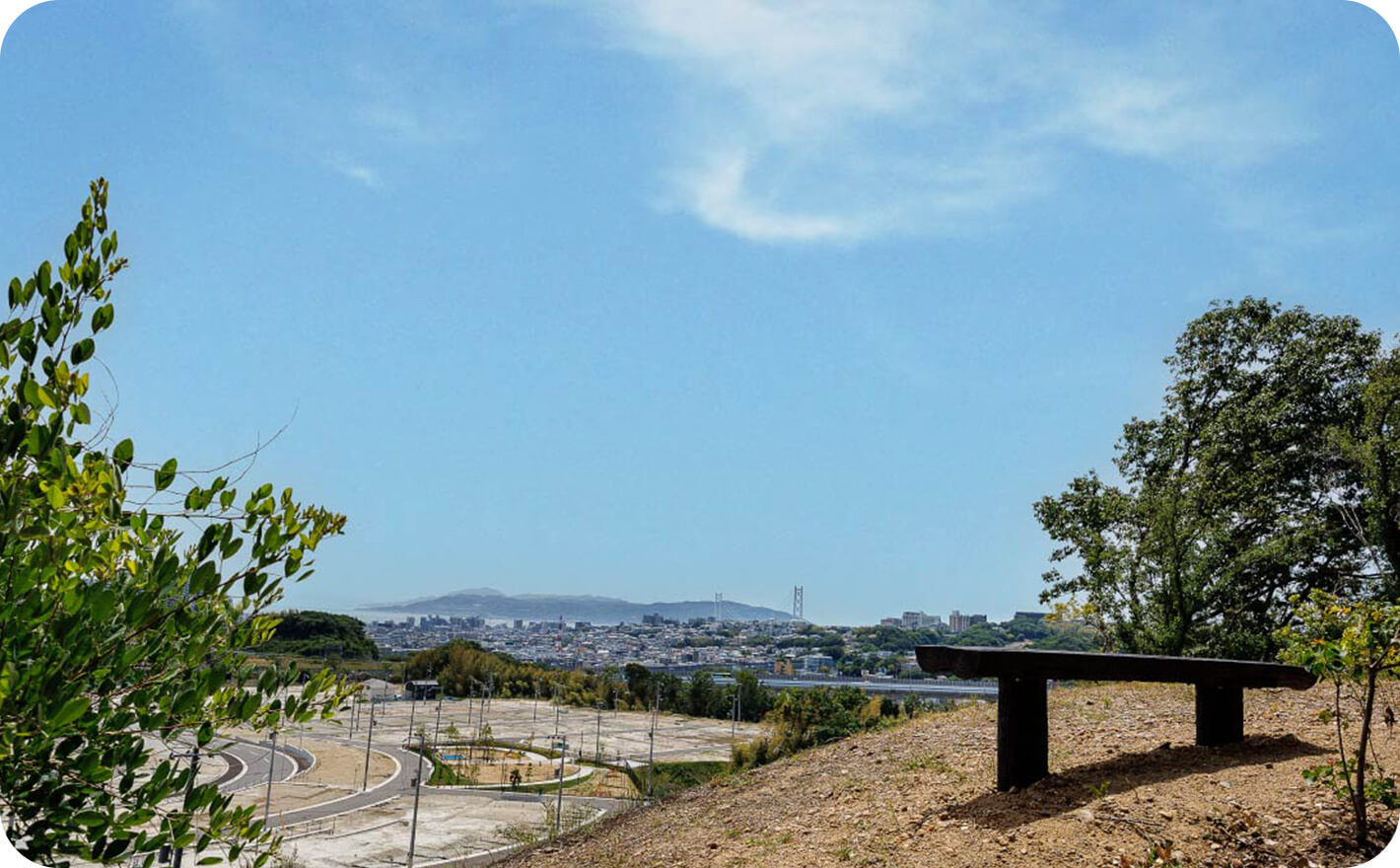 風の丘からの眺望